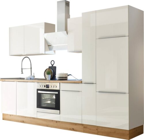 RESPEKTA Küchenzeile »Safado«, hochwertige Ausstattung wie Soft Close Funktion, schnelle Lieferzeit, Breite 310 cm