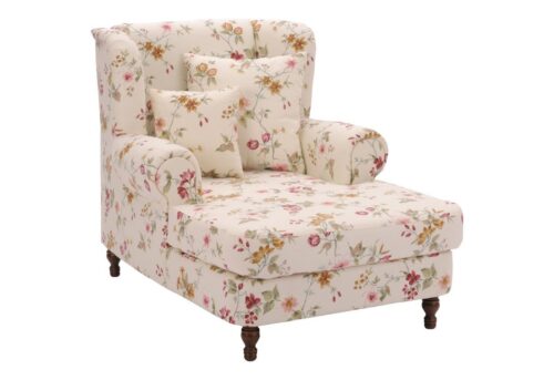 Max Winzer® Sessel »Mareille«, Big-Sessel inkl. 2x Zierkissen 55x55cm + 40x40cm geblümt