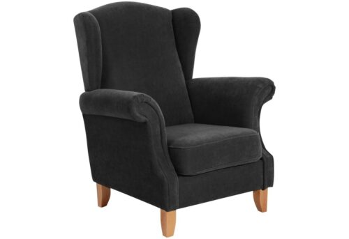 Max Winzer® Sessel »Verita«, Ohrenbackensessel Velours
