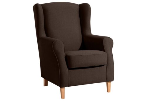 Max Winzer® Sessel »Lorris«, Ohrenbackensessel Leinenoptik