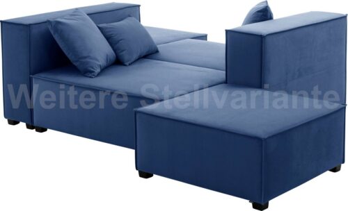 Max Winzer® Wohnlandschaft »MOVE«, Set, Sofa-Set 09 aus 6 Sitz-Elementen, inklusive 3 Zierkissen, auch als Bett stellbar