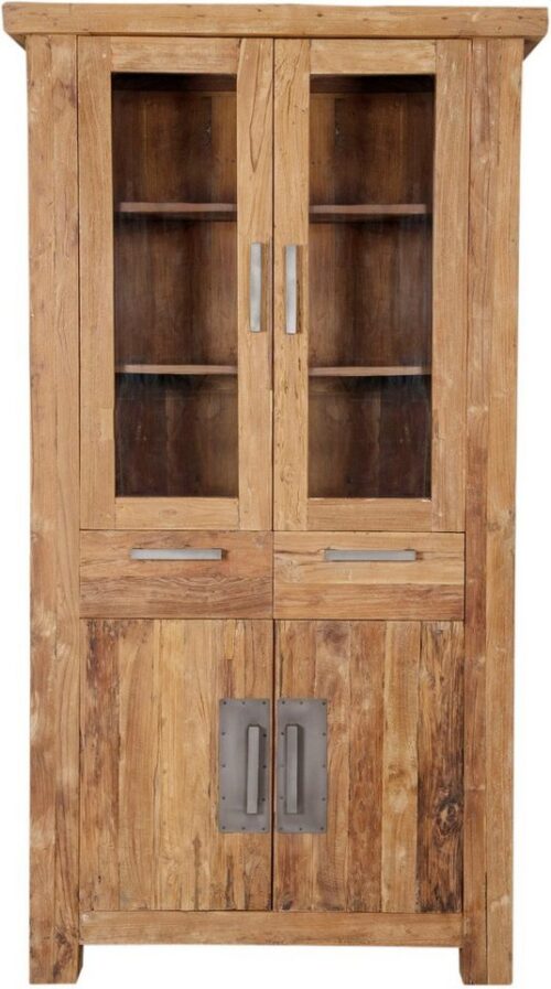 SIT Vitrine »Coral« aus recyceltem Teak-Altholz, Höhe 200 cm