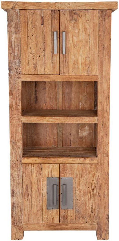 SIT Bücherregal »Coral«, aus recyceltem Altholz Teak