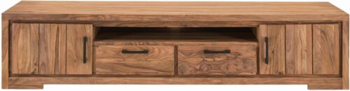 SIT Lowboard »Sanam«, aus Sheesham Holz mit schöner Struktur, Breite 205 cm