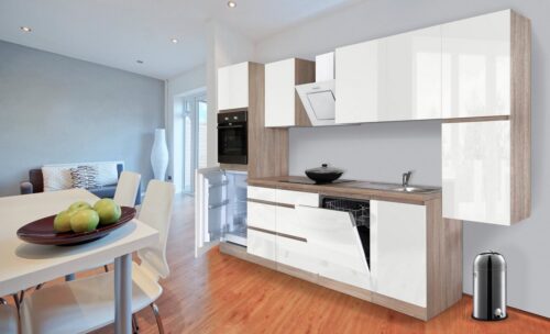 RESPEKTA Küchenzeile »Boston«, mit E-Geräten, Breite 330 cm