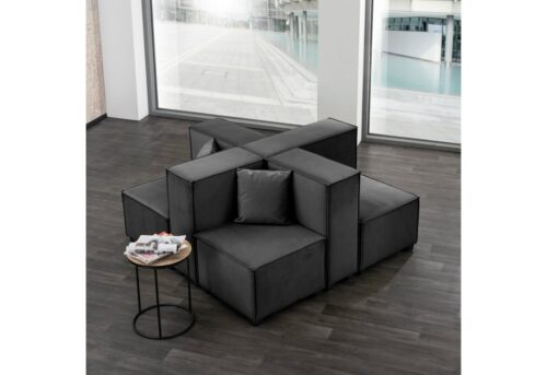 Max Winzer® Wohnlandschaft »MOVE«, Set, Sofa-Set 05 aus 8 Sitz-Elementen, inklusive 2 Zierkissen, individuell kombinierbar