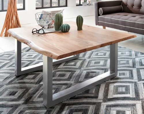 SIT Couchtisch »Tables&Tops«, mit silbernem Kufengestell