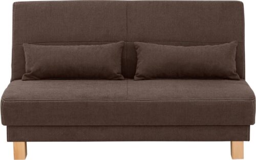 Home affaire Schlafsofa »Luisant«, vom Sofa zum Bett mit einem Handgriff, in 4 Breiten, Inkl. Nierenkissen