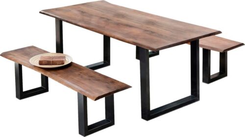 SIT Esstisch »Tops&Tables«, mit Tischplatte aus Akazie mit Baumkante wie gewachsen