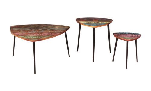 SIT Couchtisch »Couchtisch Altholz mit Gebrauchsspuren, Metall«, Altholz mit Gebrauchsspuren, Metall