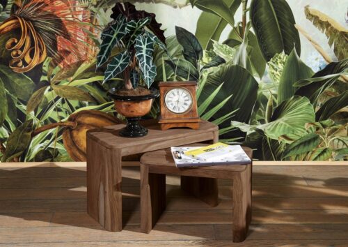 Massivmoebel24 Beistelltisch »TORONTO« (59x30x41 Sheesham / Akazie montiert)