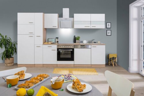 RESPEKTA Küchenzeile »Hamburg«, mit E-Geräten, Breite 310 cm