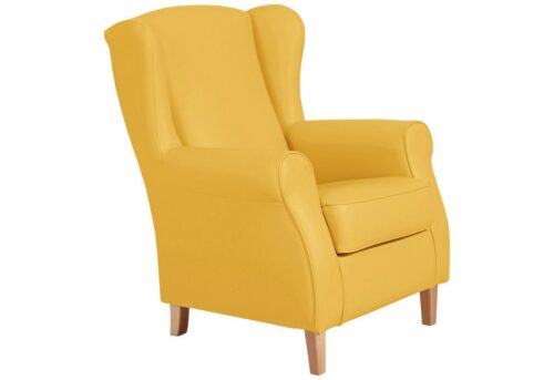 Max Winzer® Sessel »Lorris«, Ohrenbackensessel Kunstleder