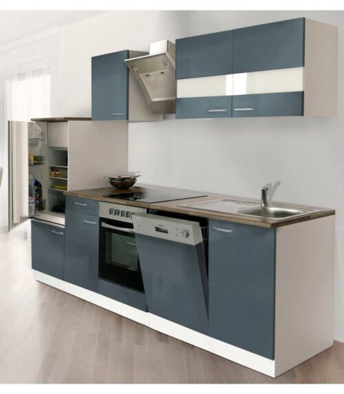 RESPEKTA Küchenzeile »Economy«, mit E-Geräten, Breite 280 cm