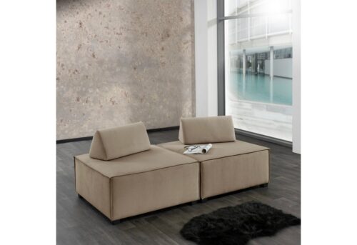 Max Winzer® Wohnlandschaft »MOVE«, Set, Sofa-Set 10 aus 2 Hockern, inklusive 2 Kissenaufsätze, individuell kombinierbar