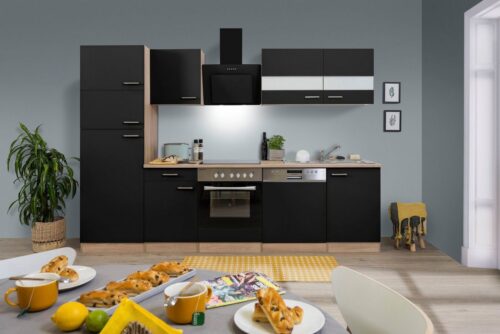 RESPEKTA Küchenzeile »Hamburg«, mit E-Geräten, Breite 280 cm