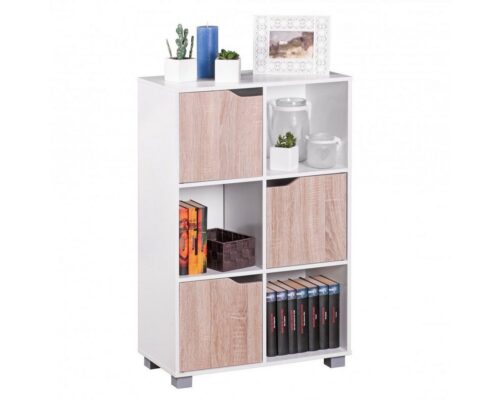 Wohnling Wandregal »Wohnling Design Bücherregal MASSA Modern Holz«