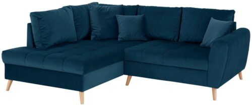 Home affaire Ecksofa »Penelope Luxus«, mit besonders hochwertiger Polsterung für bis zu 140 kg pro Sitzfläche