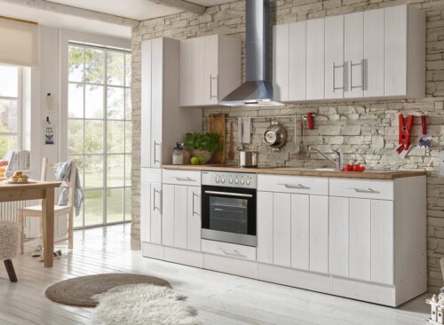 RESPEKTA Küchenzeile »Ulm«, mit E-Geräten, Breite 250 cm