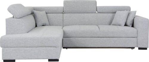 Home affaire Ecksofa »Tulio«, wahlweise mit Bettfunktion und Bettkasten, incl. 3 Zierkissen