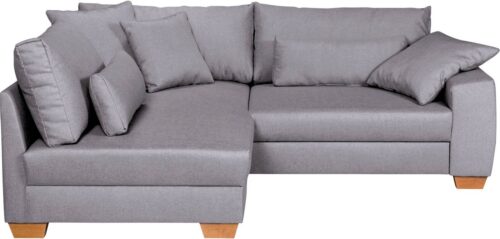 Home affaire Ecksofa »Kerstin Luxus«, mit besonders hochwertiger Polsterung für bis zu 140 kg pro Sitzfläche, auch in Aqua clean-Bezug für leichte Reinigung mit Wassser