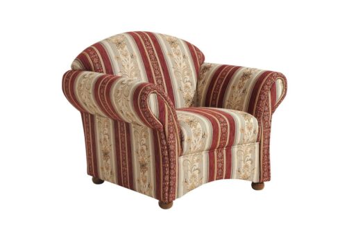 Max Winzer® Sessel »Corona«, Sessel Chenille gemustert