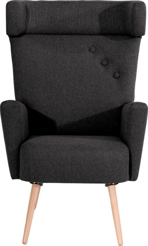 Max Winzer® Ohrensessel »Holma«, Füße in Buche natur