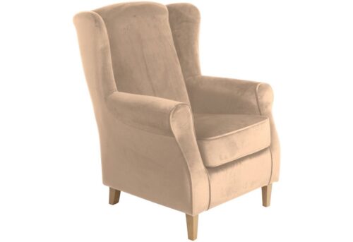 Max Winzer® Sessel »Lorris«, Ohrenbackensessel Samt