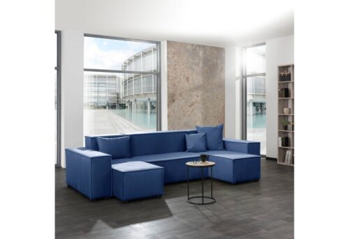 Max Winzer® Wohnlandschaft »MOVE«, Set, Sofa-Set 06 aus 8 Sitz-Elementen, inklusive 3 Zierkissen, individuell kombinierbar