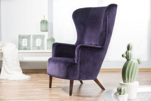 Max Winzer® Sessel »Liane«, Sessel Samt