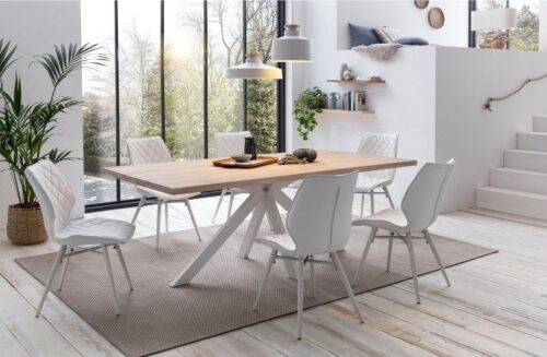 Home affaire Esstisch »Miami Beach«, aus Massivholz Eiche