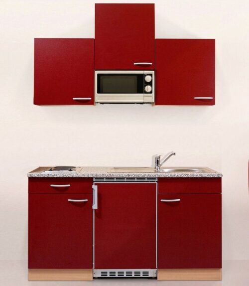 RESPEKTA Küchenzeile, mit E-Geräten, Gesamtbreite 150 cm