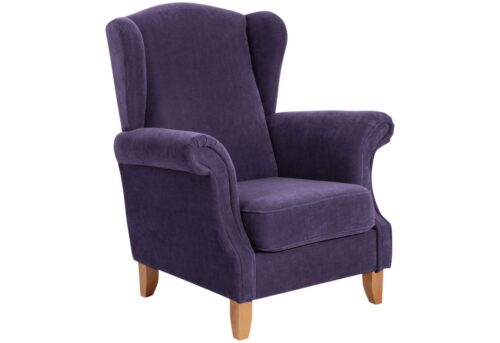 Max Winzer® Sessel »Verita«, Ohrenbackensessel Velours