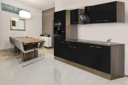 RESPEKTA Küchenzeile »York«, mit E-Geräten, Breite 300 cm