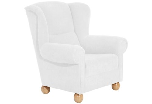 Max Winzer® Sessel »Monarch«, Ohrenbackensessel Velours