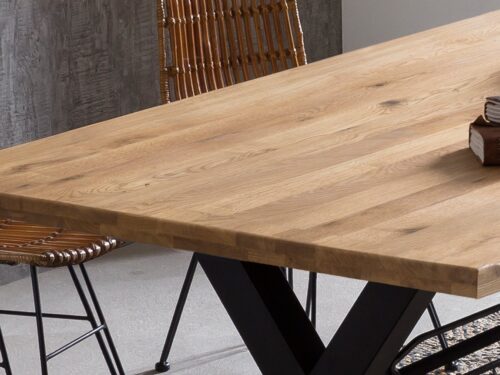 SIT Esstisch »Tischplatte 180x100 cm Wildeiche geölt«, Wildeiche geölt