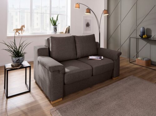 Home affaire Polstergarnitur »Tiny November«, (3-tlg), Verwandlungsofa: 2 Hocker im Sofa integriert, können separat gestellt werden, Sitzbreite 120 cm