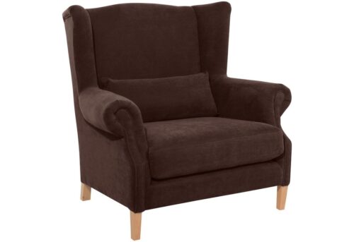 Max Winzer® Sessel »Harvey«, Big-Sessel Velours