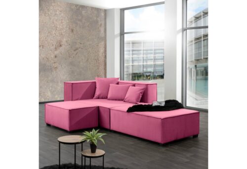 Max Winzer® Wohnlandschaft »MOVE«, Set, Sofa-Set 08 aus 5 Sitz-Elementen, inklusive 3 Zierkissen, individuell kombinierbar