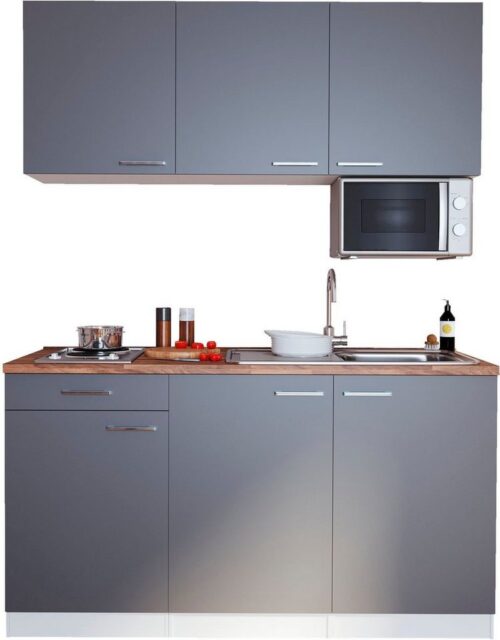 RESPEKTA Küchenzeile »Luis«, wahlweise mit Mikrowelle, Breite 150 cm