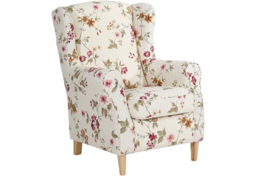 Max Winzer® Sessel »Lorris«, Ohrenbackensessel geblümt