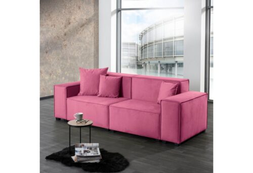 Max Winzer® Wohnlandschaft »MOVE«, Set, Sofa-Set 01 aus 6 Sitz-Elementen, inklusive 3 Zierkissen, individuell kombinierbar