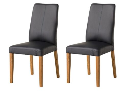 Massivmoebel24 Polsterstuhl »LINZ« (Stuhl, Esszimmerstuhl gepolstert, Küchenstuhl für Küche und Esszimmer)