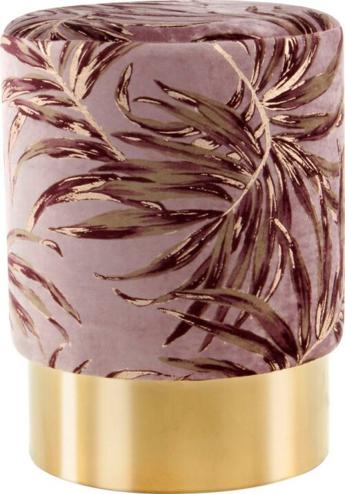 Kayoom Sitzhocker »Gipsy 225« (1 St), Runder Sitzpouf mit Metallelement