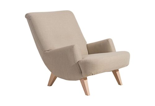 Max Winzer® Sessel »Brandford«, Sessel Leinenoptik