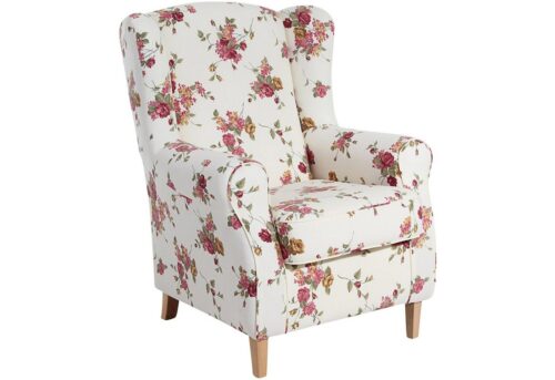 Max Winzer® Sessel »Lorris«, Ohrenbackensessel geblümt