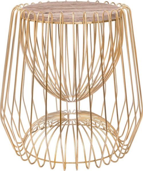 Kayoom Beistelltisch »Beistelltisch Malibu 225«, edle Marmorplatte