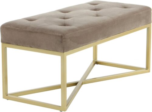 Kayoom Hockerbank »Sitzbank Cameron 125« (1 St), verziert mit Zierknöpfen