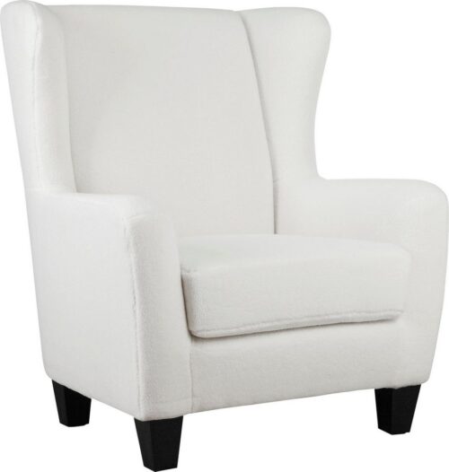 Home affaire Sessel »Chilly« (Set, 2-St., bestehend aus Sessel und Hocker), mit bequemer Federkern-Polsterung, in drei unterschiedlichen Bezugsqualitäten erhältlich, Sitzhöhe 44 cm