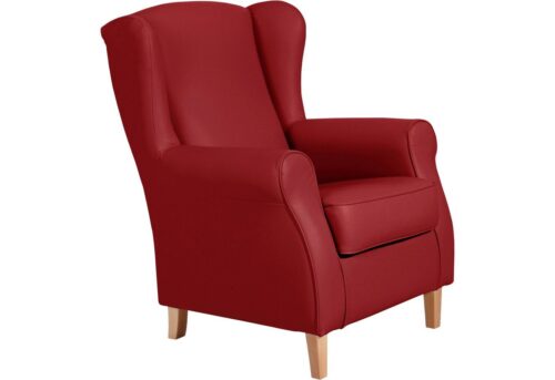Max Winzer® Sessel »Lorris«, Ohrenbackensessel Kunstleder